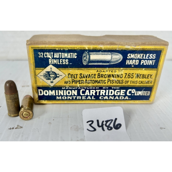 AMMO: 50X DC CO .32 ACP 