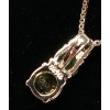 Image 4 : PAIR OF PERIDOT STONE NECKLACE & EARRINGS