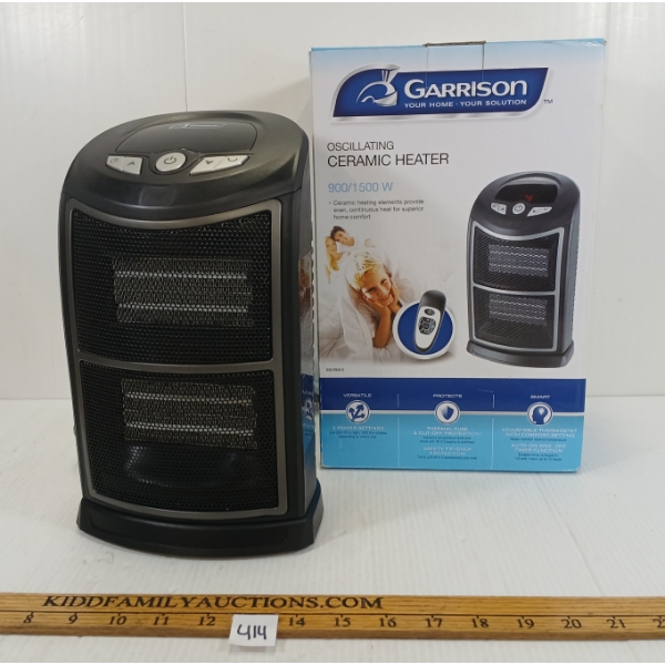 GARRISON OSCILLATING CERAMIC HEATER