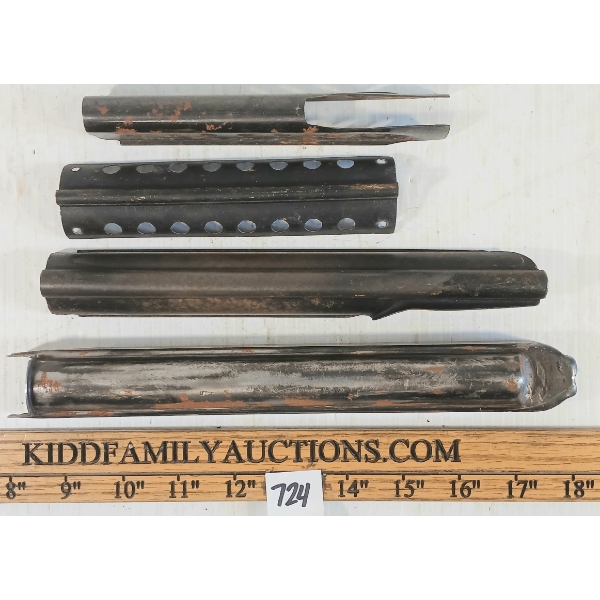 LOT OF 4 - MILITARY RIFLE DUST COVERS