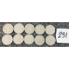 Image 1 : LOT OF 10 - 1939 CDN 10 CENT COINS