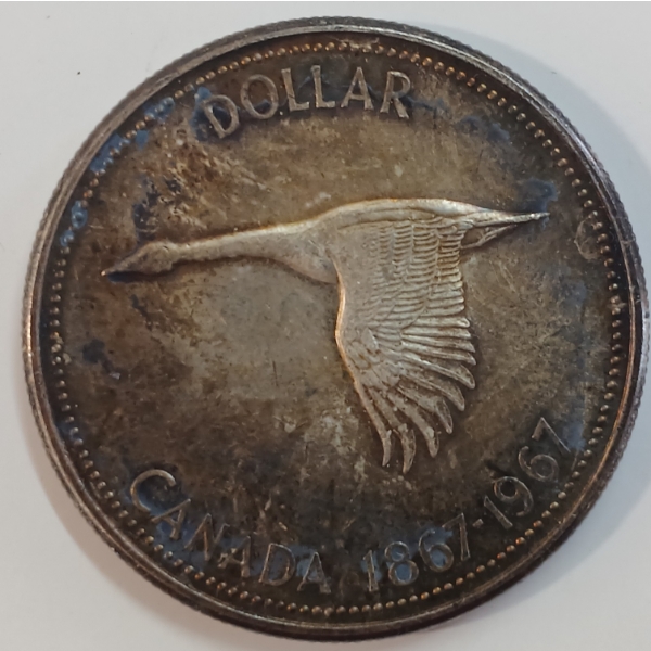 1967 CDN SILVER DOLLAR