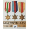 Image 1 : LOT OF 3 - WWI ITALY, AFRICA & 1939-1945 STAR MEDALS