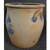 Image 4 : NICHOLS & BOYNTON 3GAL STONEWARE CROCK W/ COBALT DETAILING