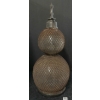 Image 3 : UNKNOWN - SELTZAGEN BLOWN GLASS DOUBLE GOURD - SELTZER BOTTLE