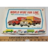 Image 1 : TRADEMARK JAPAN FRICTION POWERED WORLD WIDE VAN LINE SERIES