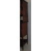 Image 4 : 19TH CENTURY HARVEST PATTERN CORNER BAR CABINET W/ KEY