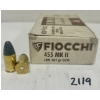 Image 1 : AMMO: 39X FIOCCHI .455 WEBLEY MK-II - 262 GR LRN