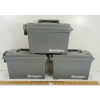 Image 1 : LOT OF 3 - REMINGTON AMMO CASES