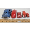 Image 4 : LOT OF 5 - TIN WIND-UP CARS - INCL AUTOMATIC TOY USA, TRADEMARK JAPAN, ETC