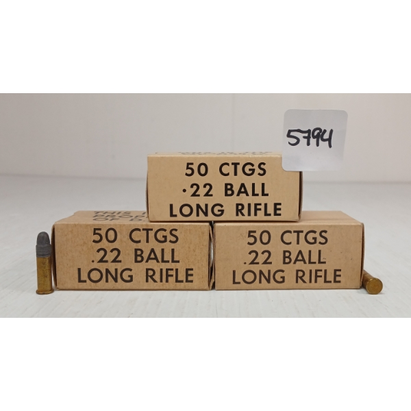 AMMO: 150X D.N.D. .22 LR