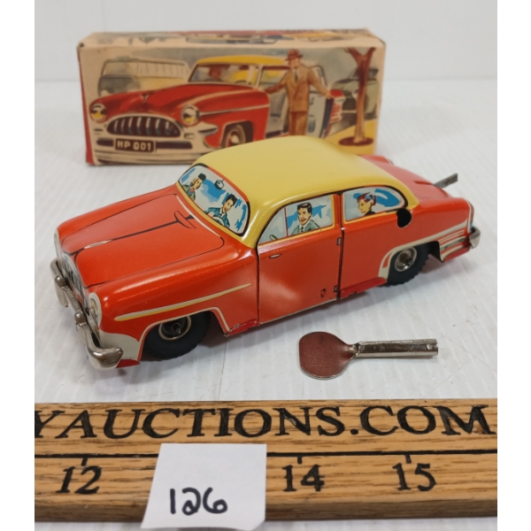 HPZ HP-001 TIN WIND UP DROP OUT CAR