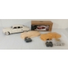 Image 1 : LOT OF 2 - ROAD LEGENDS & MODEL MASTER DIECAST MODEL & PLASTIC KIT - 1948 TUCKER & TRICLOPZ