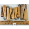 Image 2 : LOT OF 9 - WOODEN FILE HANDLES