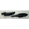 Image 6 : LOT OF 2 - S&W & H1 KNIVES W/ LEATHER SHEATHS