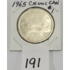 1965 CDN SILVER DOLLAR - UNCIRCULATED