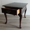 Image 2 : QUEEN ANNE STYLE CHERRY SIDE TABLE