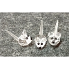 Image 2 : LOT OF 4 - SWAROVSKI CAT & MICE CRYSTAL FIGURINES