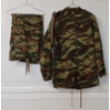 Image 2 : LOT OF 2 - UNKNOWN ARMY CAMO UNIFORM JACKET & PANTS