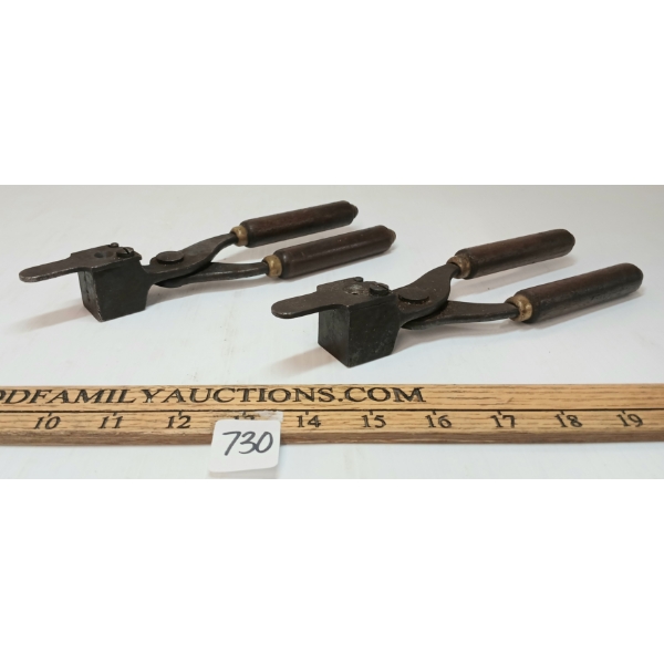 LOT OF 2 - MISC .38-55 & .38-56 W.C.F. BULLET MOULDS