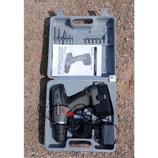 SUPERIOR 18V CORDLESS DRILL