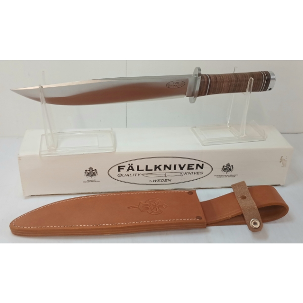 FALKNIVEN SWEDISH KNIFE W/ LEATHER SHEATH