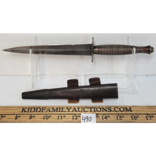 FAIRBAIRN SYKES DAGGER W/ SHEATH