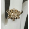Image 1 : LADIES' TRADITION 14K WHITE GOLD DIAMOND STAR DINNER RING