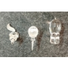 Image 6 : LOT OF 3 - SWAROVSKI FOX, KIWI & HIPPO CRYSTAL FIGURINES
