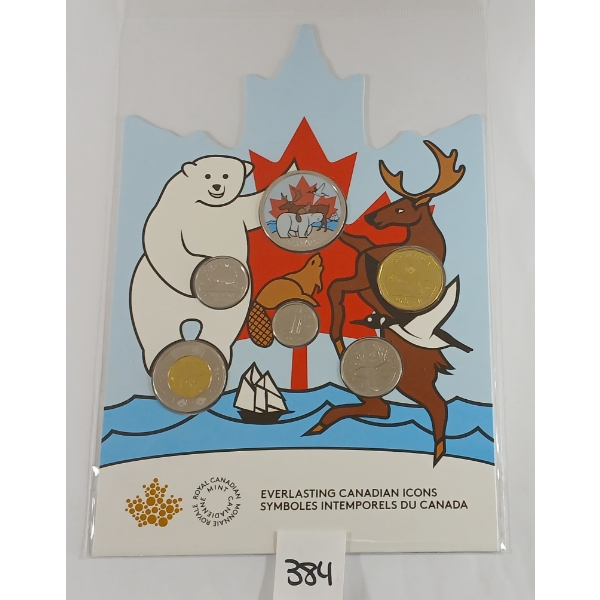RCM 2019 CDN CIRCULATION COIN SET - EVERLASTING CDN ICONS