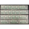 Image 1 : LOT OF 21 - 1967 CDN $1 BANKNOTES