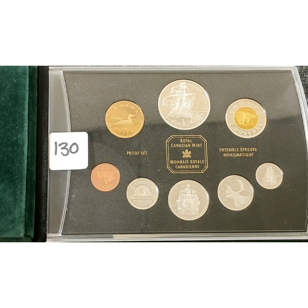 2004 RCM PROOF SET - 400TH ANNIVERSARY 1ST FRENCH SETTLEMENT IN NORTH AMERICA