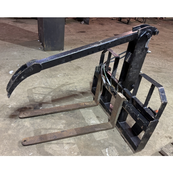 PALLET FORK/LOG GRAPPLE - QUICKE STYLE ATTACH