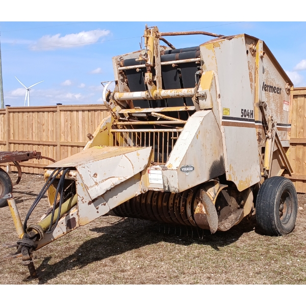 VERMEER 504H ROUND BALER