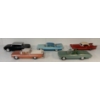 Image 2 : LOT OF 5 - PLASTIC MODEL CARS - 1962 RAMBLER, 1965 IMPALA, 1959 EL CAMINO, ETC