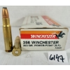 Image 1 : AMMO: 20X WINCHESTER .356 WIN - 200 GR SP