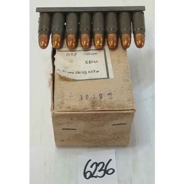 AMMO: 40X CZECHOSLOVAKIAN 7.62X25