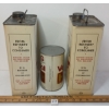 Image 4 : LOT OF 3 - VEEDOL & VEEDOL HD+ OIL CANS 