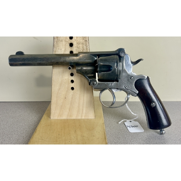 WEBLEY COUNET-PRYSE REVOLVER IN .500 WEBLEY - ANTIQUE CLASS
