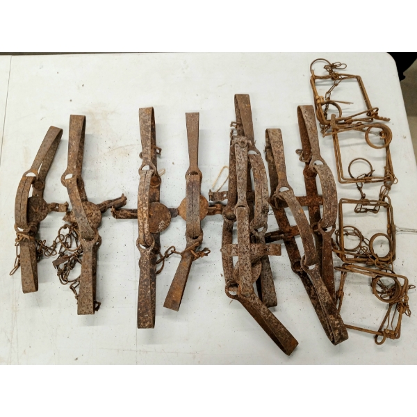 QTY OF DECORATIVE TRAPS