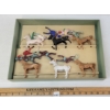 Image 2 : LOT OF 2 - BETON TOYS COWBOYS & INDIANS FIGURINE SETS