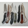 Image 3 : LOT OF 7 - FOLDING KNIVES & SHARPENING TOOL