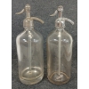 Image 4 : LOT OF 2 - ACID ETCHED SELZTER BOTTLES - INCL H. RECH & PARAMOUNT DISTILLERY