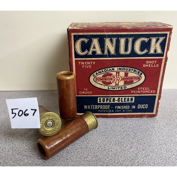 AMMO: 25X CIL CANUCK 16 GA - 1OZ #5