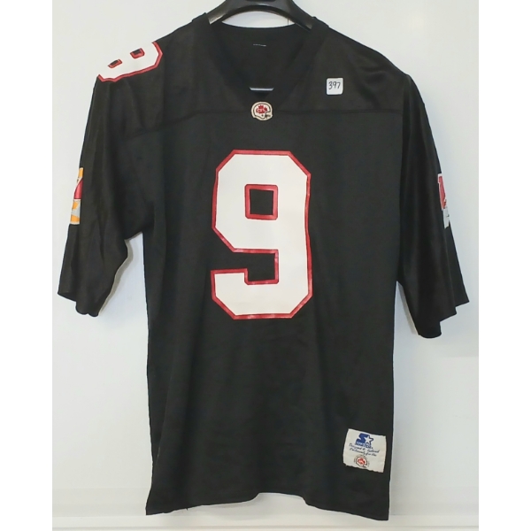 CFL OTTAWA ROUGH RIDERS #9 ALLEN JERSEY