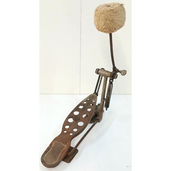 VINTAGE BASS DRUM PEDAL - CIRCA EARLY 1900s
