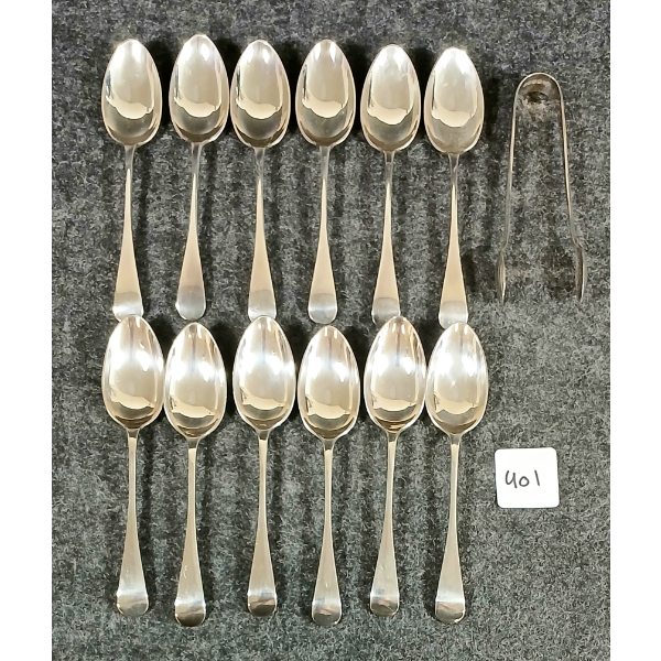 LOT OF 13 - STERLING SILVER SPOON SET
