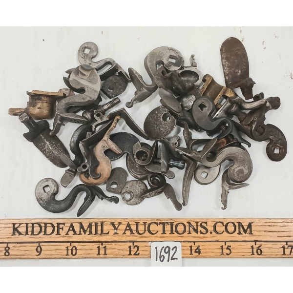 QTY OF FLINTLOCK FRIZZENS & HAMMERS