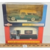 Image 1 : LOT OF 2 - BRIGGS & STRATTON DIECAST 1940'S INTERNATIONAL METRO STEP VAN & '55 CHEVY NOMAD MODELS