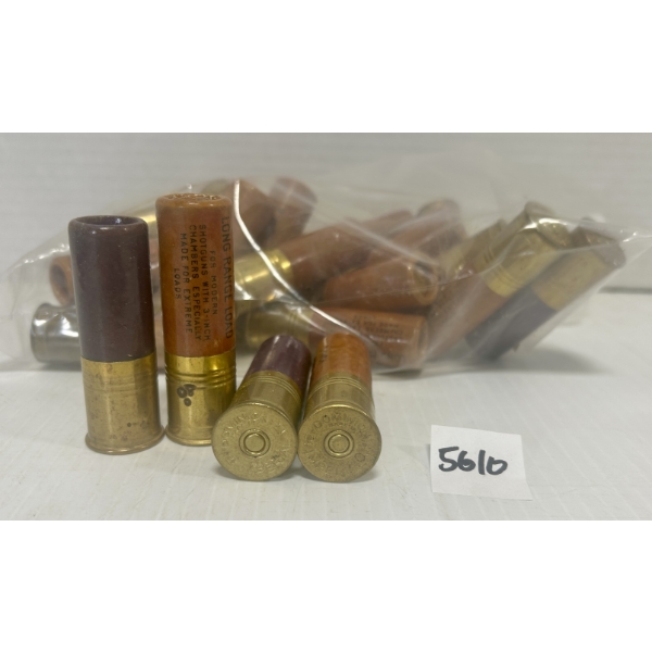 AMMO: APPROX 20X MIXED 12 GA 2-3/4IN & 3IN - PAPER